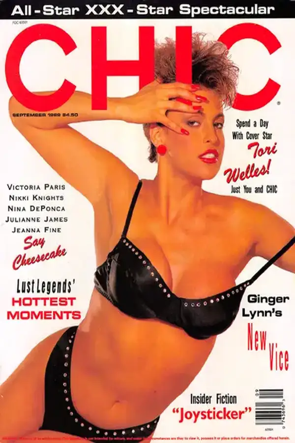 Chic September 1989 Cover