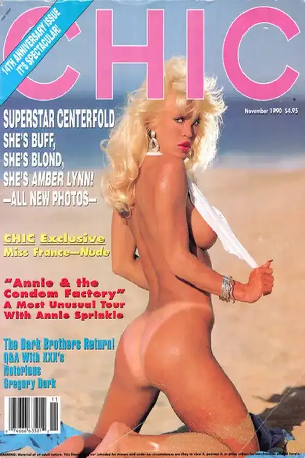 Chic November 1990 Cover