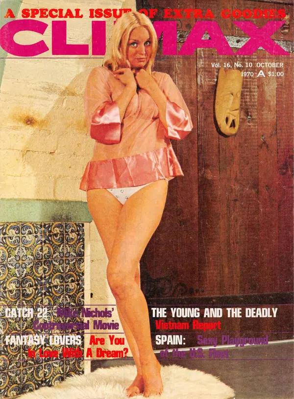 Climax Vol. 16 # 10 - October 1970 Cover