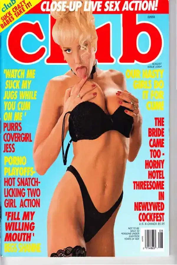 Club August 1994 Cover