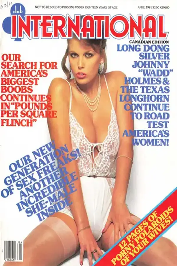 Club International April 1981 Cover