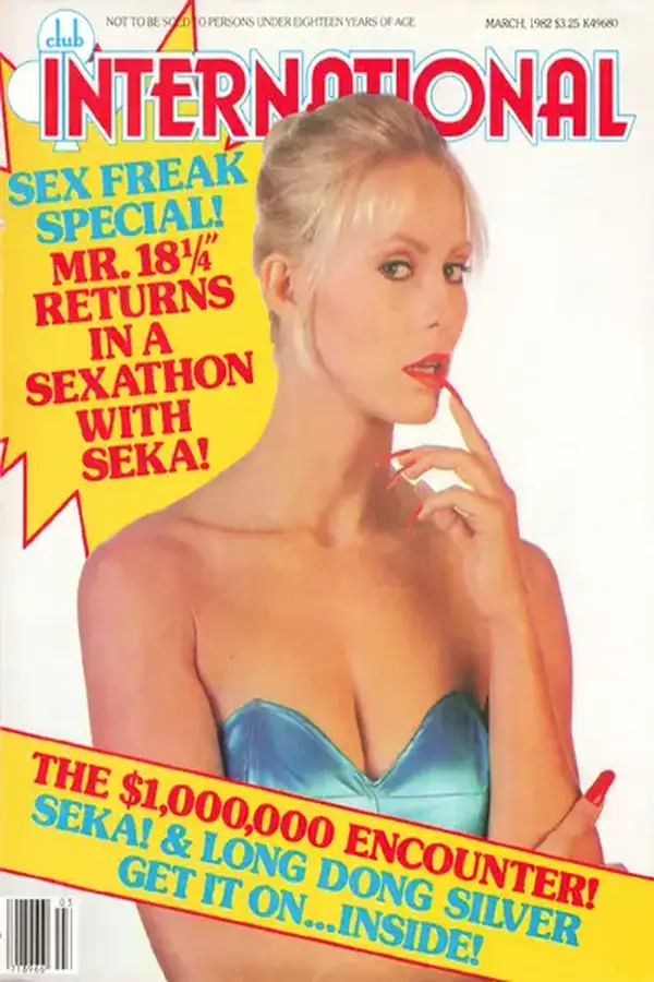 Club International March 1982 Cover