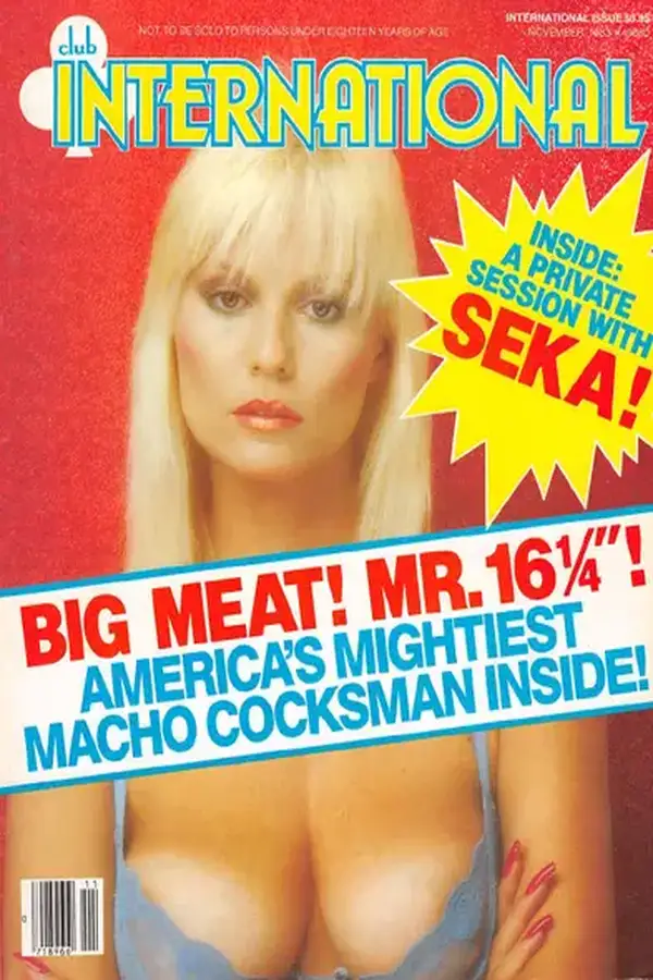 Club International November 1983 Cover