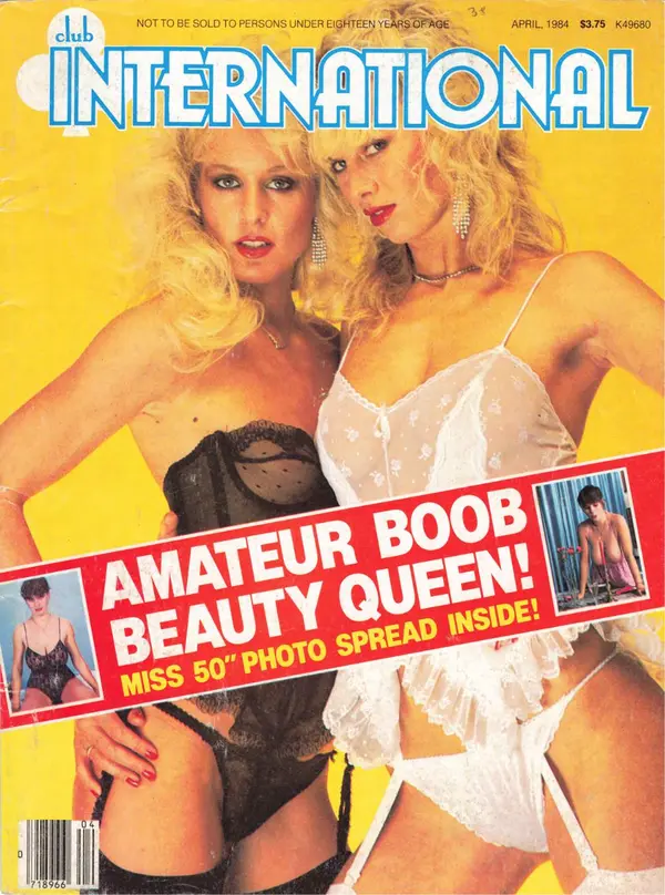 Club International April 1984 Cover