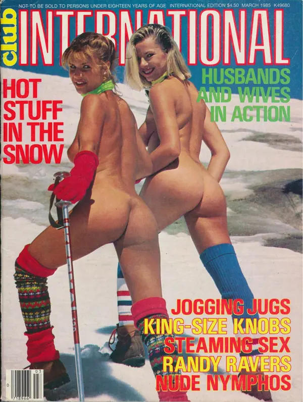 Club International March 1985 Cover