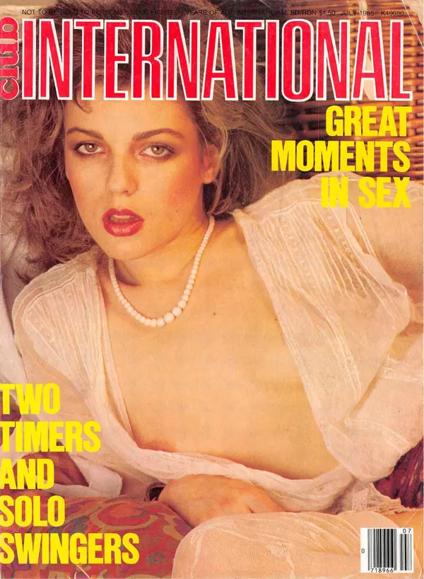 Club International July 1985 Cover