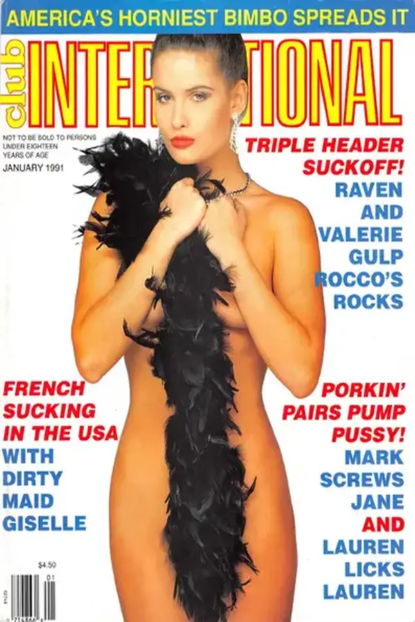 Club International January 1991 Cover