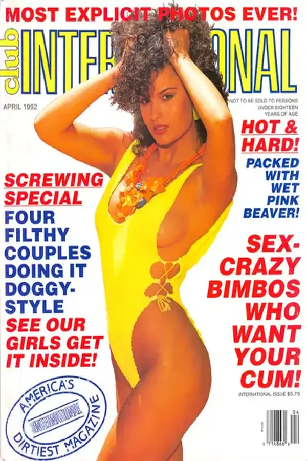 Club International April 1992 Cover