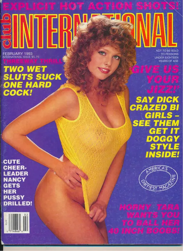 Club International February 1993 Cover