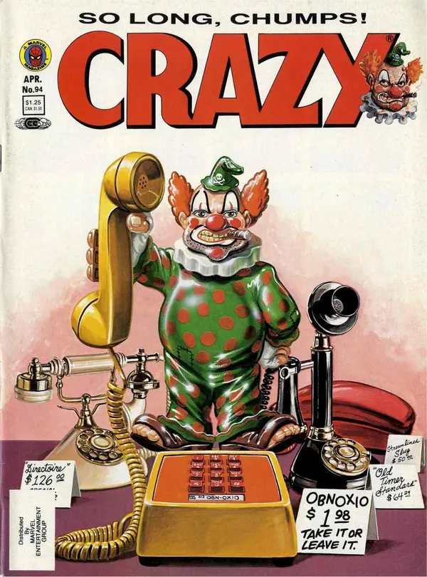 CRAZY - April 1983 Cover