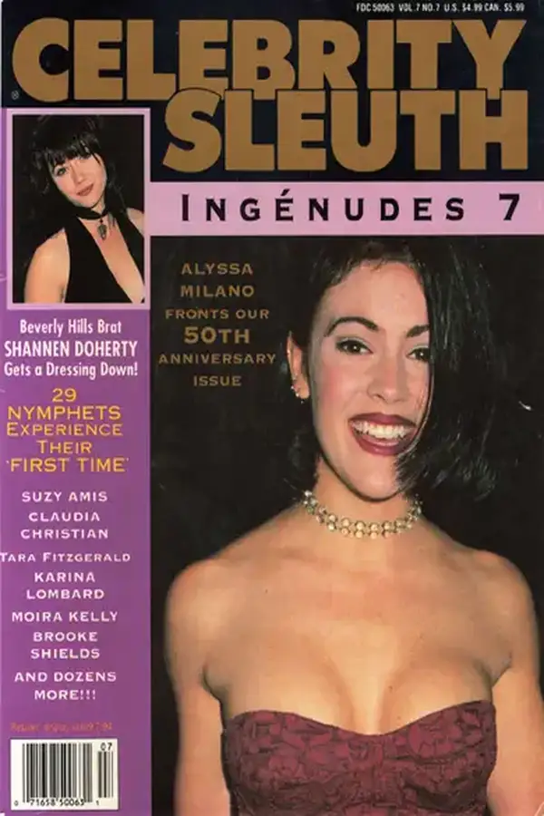 Celebrity Sleuth Vol. 7 # 7, Ingénudes 7 Cover