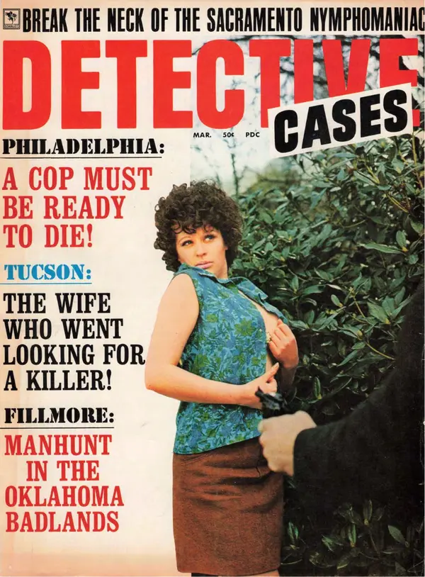 DETECTIVECASES - March 1969 Cover