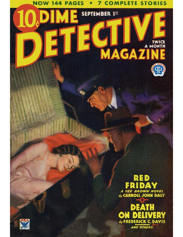 Dimedetective - September 1934 Cover