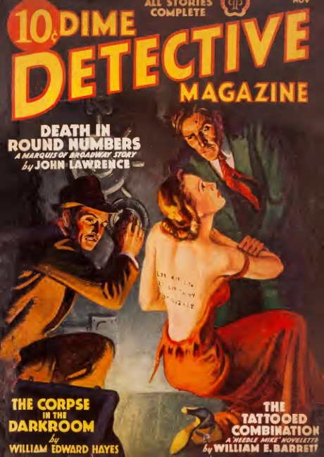 Dimedetective - November 1938 Cover
