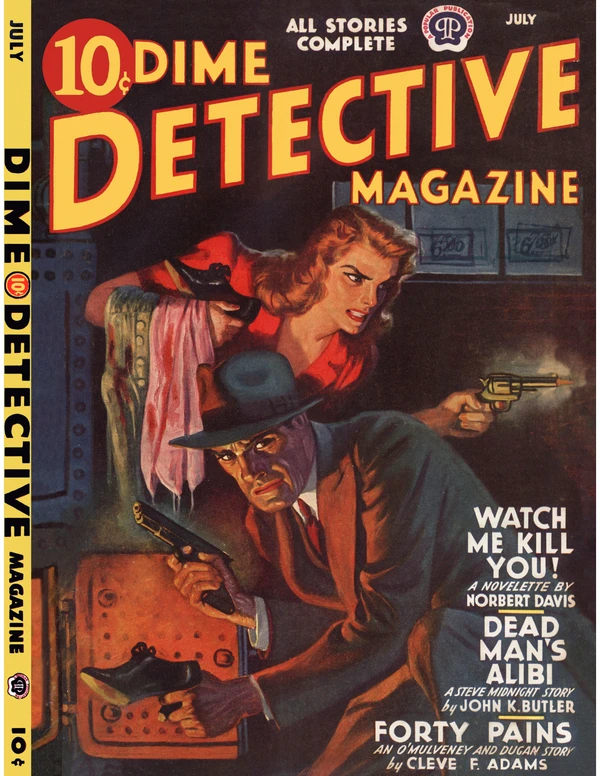 Dimedetective - July 1941 Cover