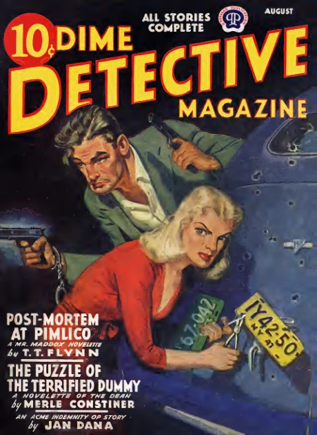 Dimedetective - August 1941 Cover
