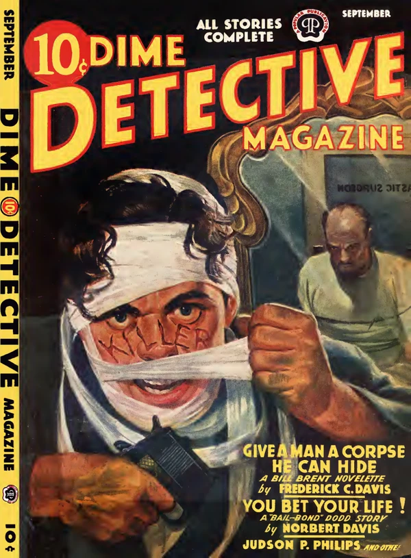 Dimedetective - September 1942 Cover