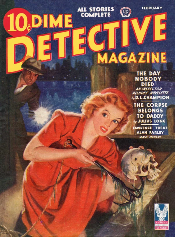 Dimedetective - February 1944 Cover
