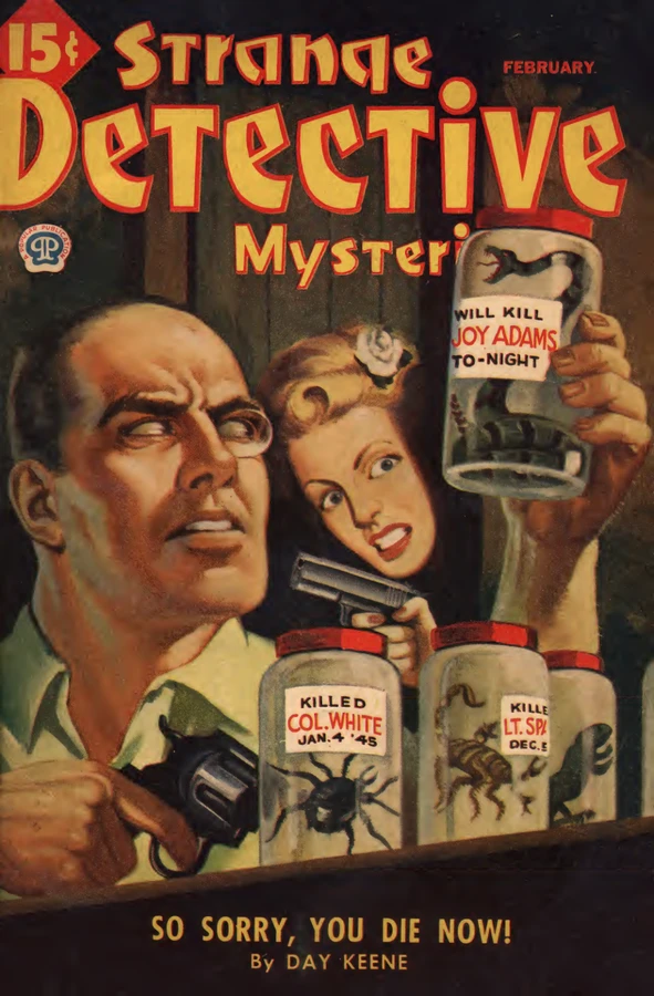 Dimedetective - February 1945 Cover