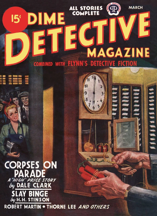 Dimedetective - March 1945 Cover