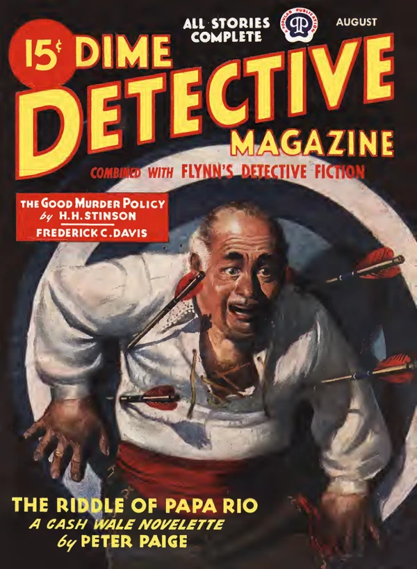 Dimedetective - August 1945 Cover