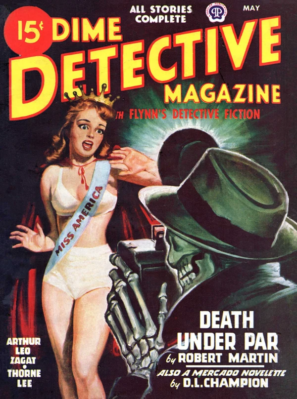 Dimedetective - May 1947 Cover