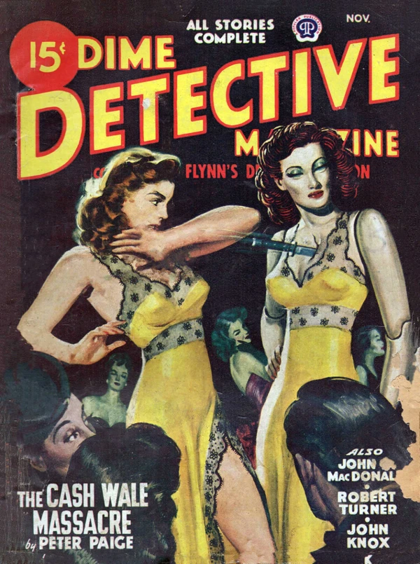 Dimedetective - November 1947 Cover