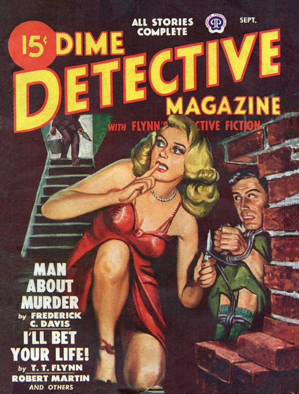 Dimedetective - September 1948 Cover