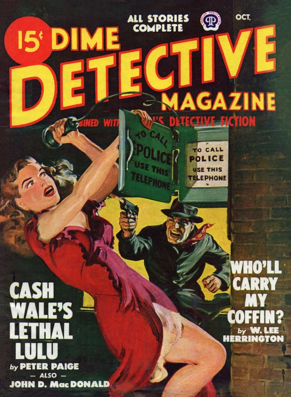 Dimedetective - October 1948 Cover