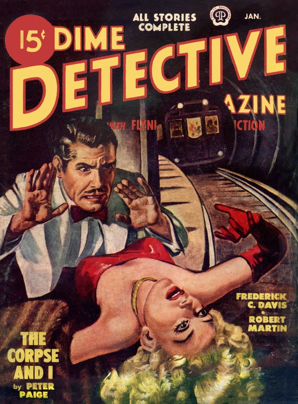 Dimedetective - January 1949 Cover