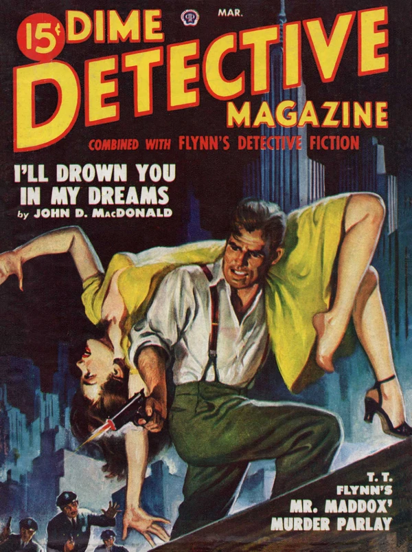 Dimedetective - March 1949 Cover