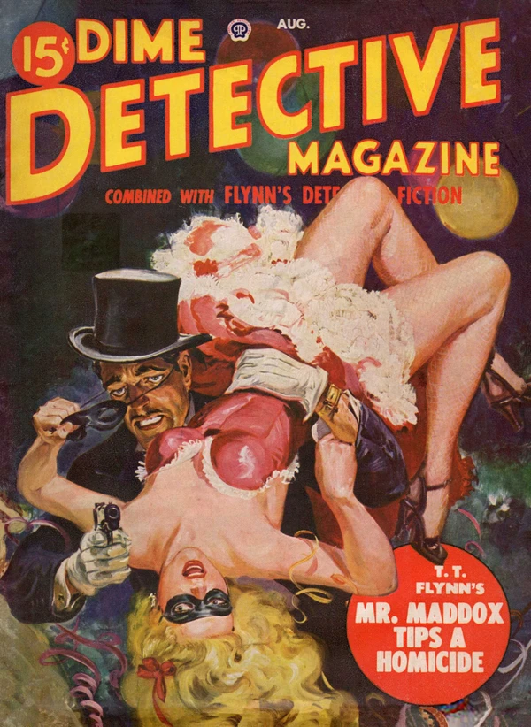 Dimedetective - August 1949 Cover