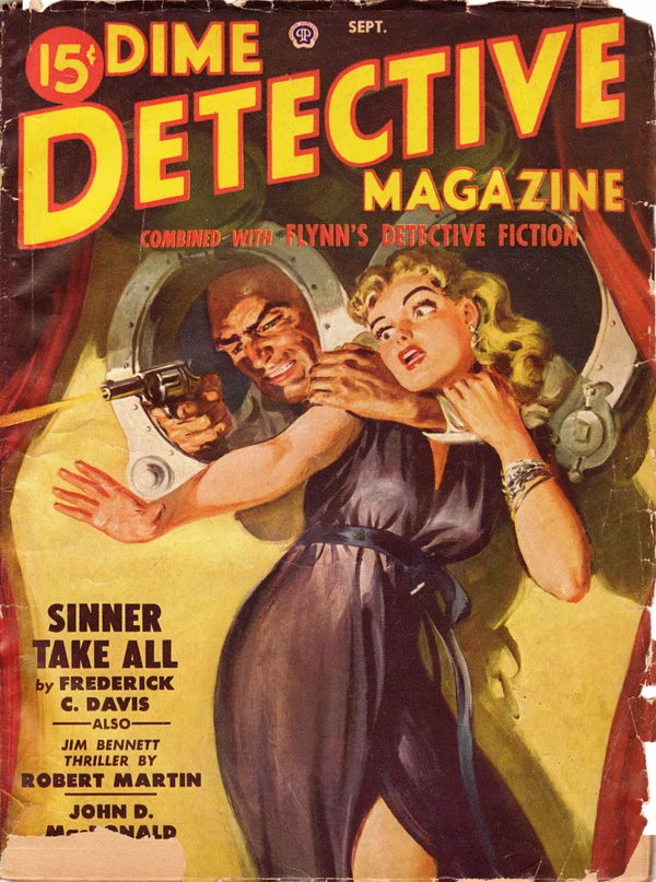 Dimedetective - September 1949 Cover
