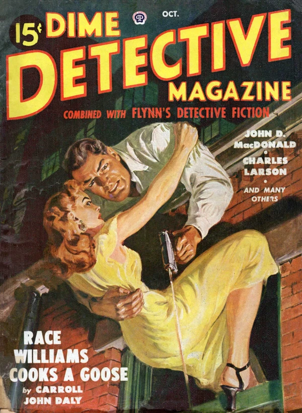 Dimedetective - October 1949 Cover