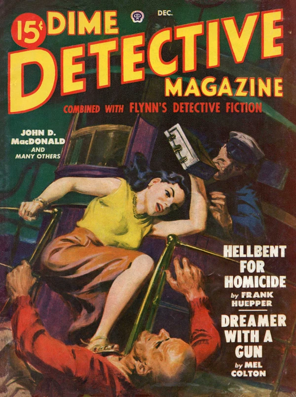Dimedetective - December 1949 Cover