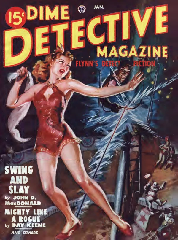 Dimedetective - January 1950 Cover