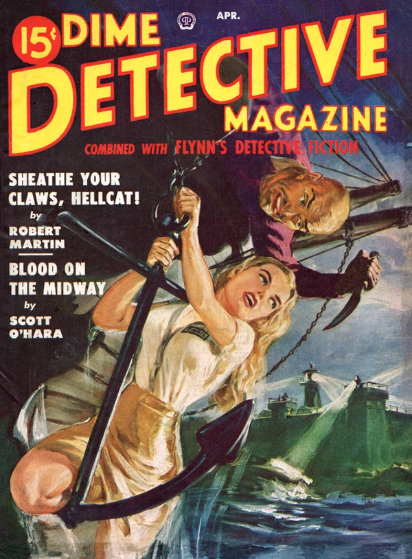 Dimedetective - April 1950 Cover