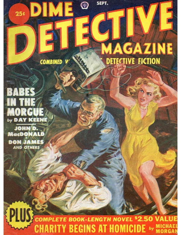 Dimedetective - September 1950 Cover