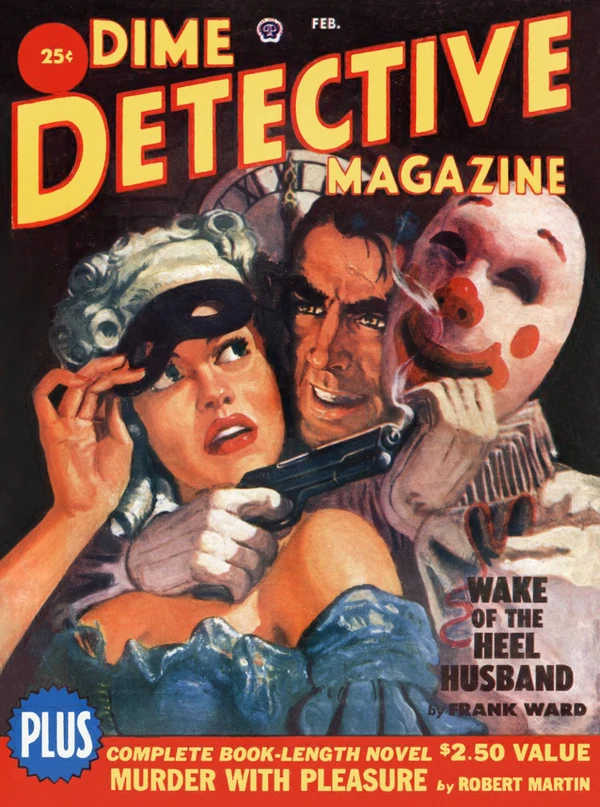 Dimedetective - February 1951 Cover