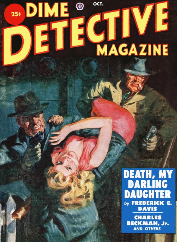 Dimedetective - October 1951 Cover