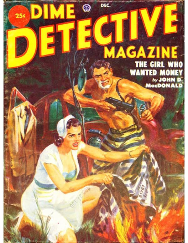 Dimedetective - December 1951 Cover