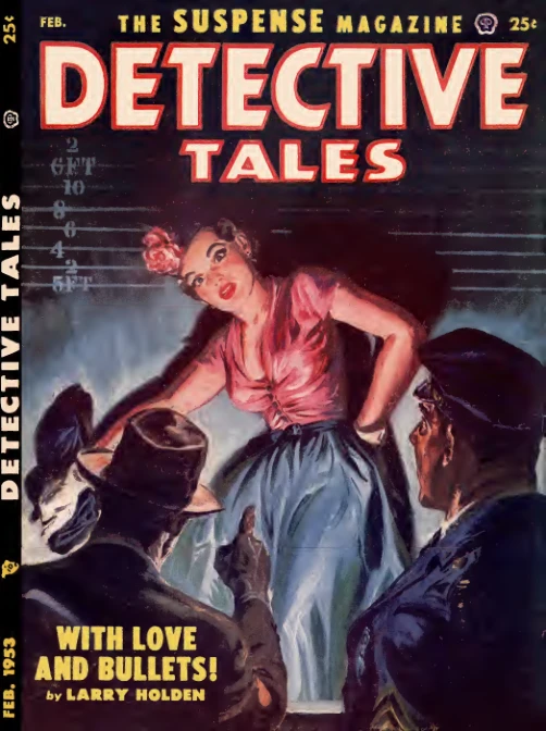 Dimedetective - February 1953 Cover