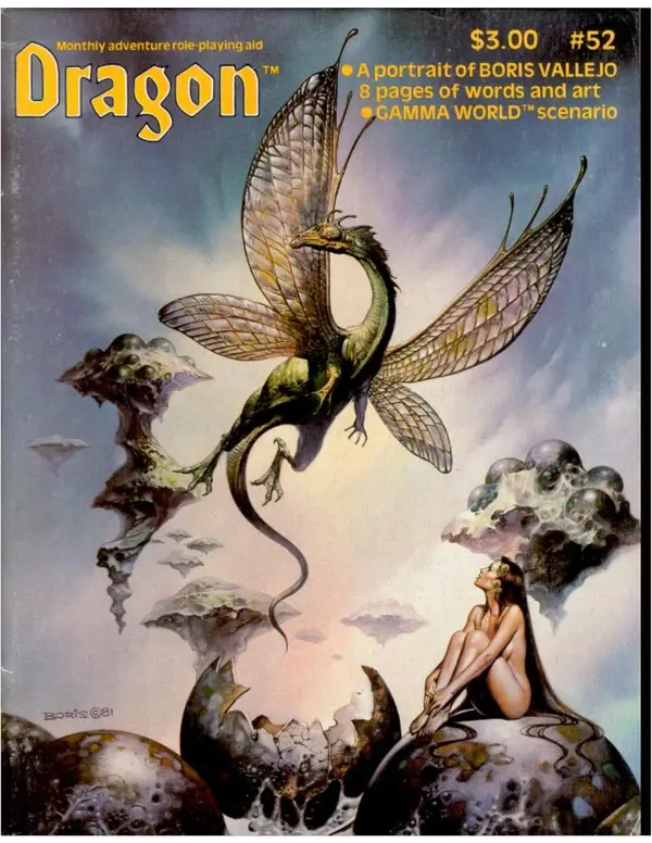 DRAGON - Issue 52 Cover
