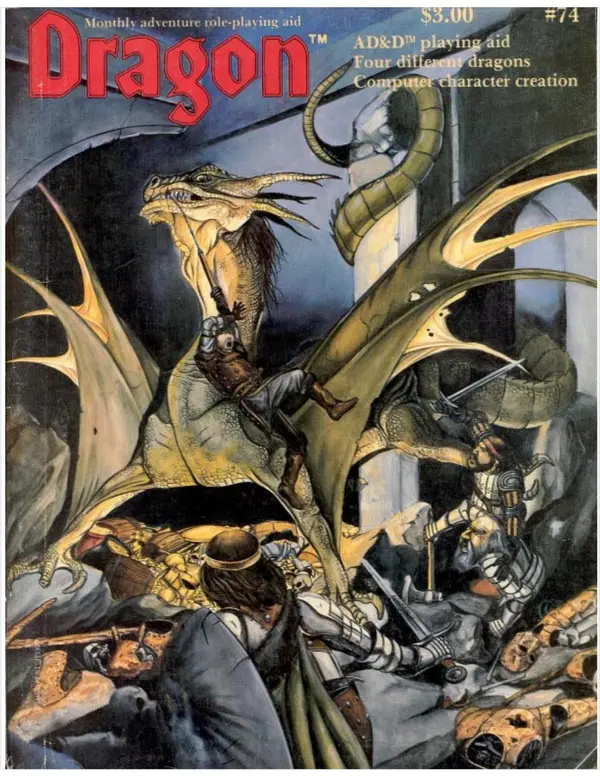 DRAGON - Issue 74 Cover