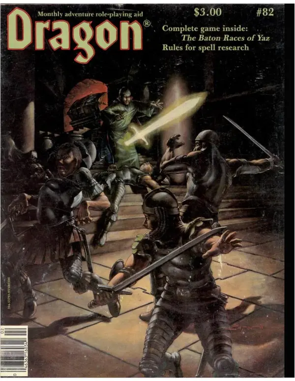 DRAGON - Issue 82 Cover