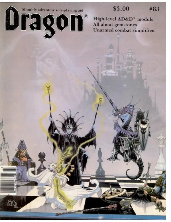 DRAGON - Issue 83 Cover