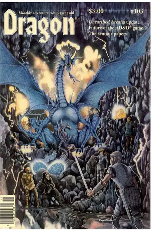 DRAGON - Issue 103 Cover