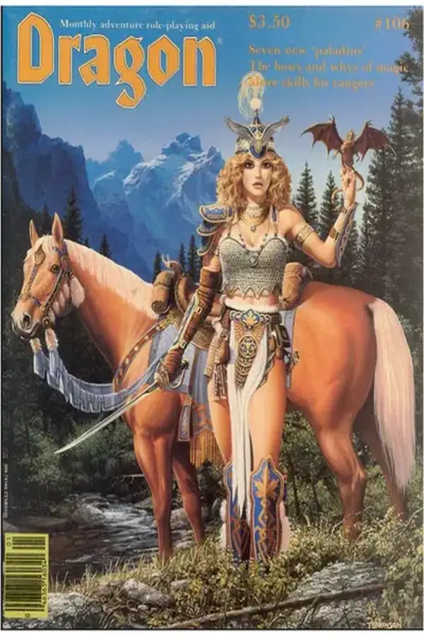 DRAGON - Issue 106 Cover