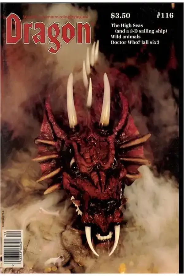 DRAGON - Issue 116 Cover
