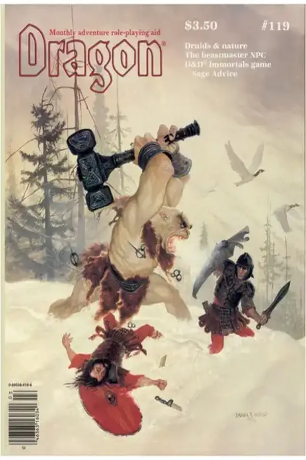 DRAGON - Issue 119 Cover